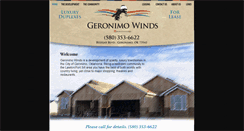 Desktop Screenshot of geronimowinds.com